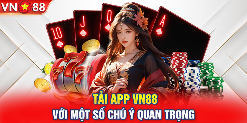 Tải app VN88 với một số chú ý quan trọng